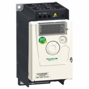 SCHNEIDER ELECTRIC ATV12H037M2TQ Variable Frequency Drive, 200 to 240VAC, 11/20 hp Max Output Power, NEMA 1, Open | CU2ENM 55WM70