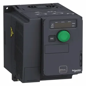 SCHNEIDER ELECTRIC ATV320U07S6C Variable Frequency Drive, 600VAC, 1 hp Max Output Power, NEMA 1, No Bypass | CU2EUF 443L36