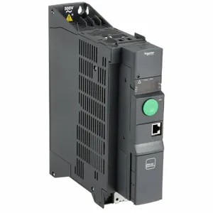 SCHNEIDER ELECTRIC ATV320U30N4B Variable Frequency Drive, 500VAC, 4 hp Max Output Power, NEMA 1, No Bypass, Book | CU2EUC 443L55