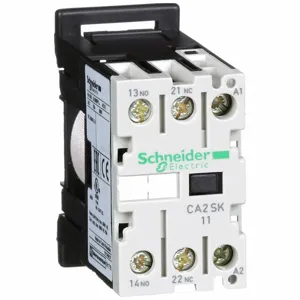 SCHNEIDER ELECTRIC CA2SK11U7 IEC Control Relay 1NO/1NC 240VAC 10A | AH2QLH 2VLK1