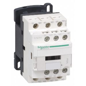 SCHNEIDER ELECTRIC CAD50F7 Relay 600V 10Amp Tesys + Options | AJ2DNM 48N472