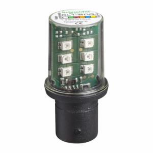 SCHNEIDER ELECTRIC DL1BDG4 Dauerlicht-LED-Lampe, LED, Doppelkontakt-Bajonett BA15d, keine festgelegte Farbtemperatur, Rot | CU2EAR 6HK03