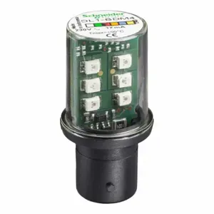 SCHNEIDER ELECTRIC DL1BDG1 Steady LED Lamp, LED, Double Contact Bayonet BA15d, 120VAC, Direct Wired | CU2EAQ 6HK01