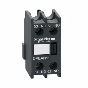 SCHNEIDER ELECTRIC DPEAN11 Easy Tesys, Easy Tesys, 10 A, Easy Tesys Dpe Contactor, Front, 1 Nc Aux. Contacts | CU2AKT 787P64