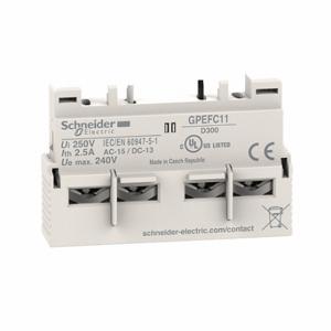 SCHNEIDER ELECTRIC GPEFC11 Easy Tesys, Easy Tesys, 2.5 A, Contactor, Front, 10 PK | CU2AKU 787P65