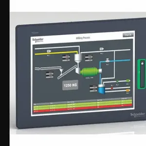 SCHNEIDER ELECTRIC HMIDT642 Touch Panel, TFT Color, USB Type A/USB Type Mini-B, 1024 x 768 Pixels, 9.5 Inch Heightt | CU2CMD 45DR20