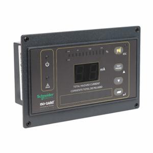 SCHNEIDER ELECTRIC IG6M Line Isolation Monitor, 100 to 240V AC, Front Panel Display | CU2CEX 26UX25