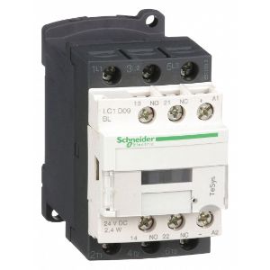 SCHNEIDER ELECTRIC LC1D09BL IEC Magnetic Contactor 24V Coil 9A | AJ2DPD 48N936