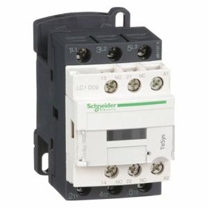 SCHNEIDER ELECTRIC LC1D09F7 Iec Magnetic Contactor, 110 VAC Coil Volts, 9 A | CU2BMV 48N938