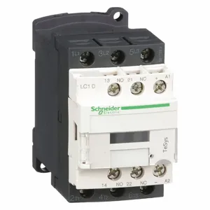 SCHNEIDER ELECTRIC LC1D12BL Iec Magnetic Contactor, 24 V Dc Coil Volts, 12 A | CU2BPR 48N836