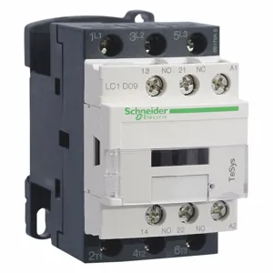 SCHNEIDER ELECTRIC LC1D12F7 Iec Magnetic Contactor, 110 VAC Coil Volts, 12 A | CU2BMP 48N838