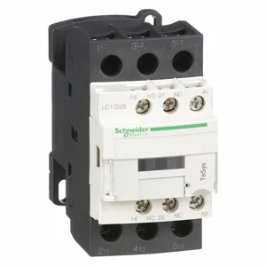 SCHNEIDER ELECTRIC LC1D25U7 Contactor Iec 240vac 3p 25a | AG6PNK 3DY46