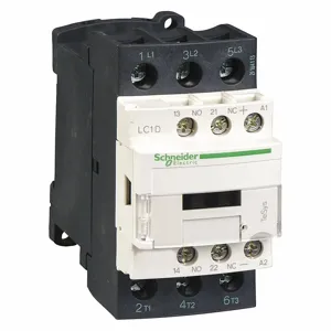 SCHNEIDER ELECTRIC LC1D38BD Iec Magnetic Contactor, 24 V Dc Coil Volts, 38 A | CU2BPV 48N881