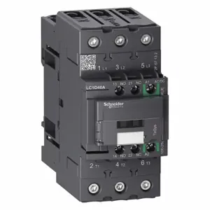 SCHNEIDER ELECTRIC LC1D65ABBE Iec Magnetic Contactor, 24 V Dc Coil Volts, 65 A | CU2BQE 482Z46