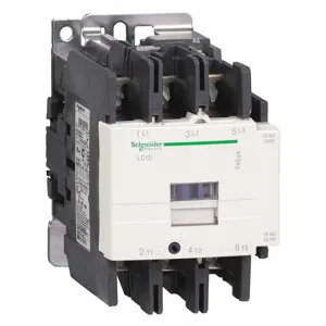 SCHNEIDER ELECTRIC LC1D95F7 Iec Magnetic Contactor, 110 VAC Coil Volts, 95 A | CU2BMW 48N926