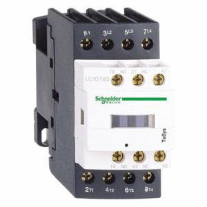 SCHNEIDER ELECTRIC LC1DT40G7 Iec Magnetic Contactor, 120 VAC Coil Volts, 40 A | CU2BNF 48N824