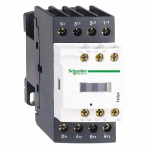 SCHNEIDER ELECTRIC LC1DT40BD Iec Magnetic Contactor, 24 V Dc Coil Volts, 40 A | CU2BPY 48N822