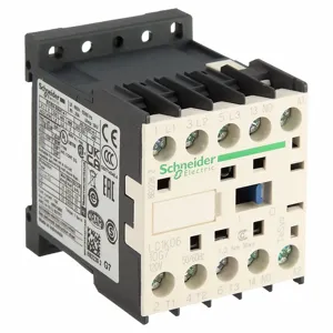 SCHNEIDER ELECTRIC LC1K0610G7 Miniature Contactor Iec 120vac 3p 6a | AG6QGF 40Z690