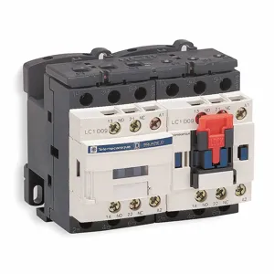 SCHNEIDER ELECTRIC LC2D09B7V Iec Magnetic Contactor, 24 VAC Coil Volts, 9 A, 1No/1Nc | CU2BPP 3DY59