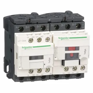 SCHNEIDER ELECTRIC LC2D09G7 Iec Magnetic Contactor, 120 VAC Coil Volts, 9 A | CU2BNH 48N658