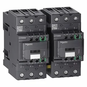 SCHNEIDER ELECTRIC LC2D40ABNE Iec Magnetic Contactor, 24 To 60 VAC/Dc Coil Volts, 1No/1Nc | CU2BPG 482Z69