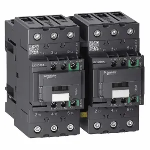 SCHNEIDER ELECTRIC LC2D50AEHE Iec Magnetic Contactor, 48 To 130 VAC/Dc Coil Volts, 1No/1Nc | CU2BQZ 482Z74