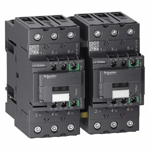 SCHNEIDER ELECTRIC LC2D50AKUE Iec Magnetic Contactor, 100 To 250 VAC/Dc Coil Volts, 1No/1Nc | CU2BMA 482Z75