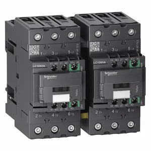 SCHNEIDER ELECTRIC LC2D65ABBE Iec Magnetic Contactor, 24 V Dc Coil Volts, 65 A | CU2BQF 482Z76