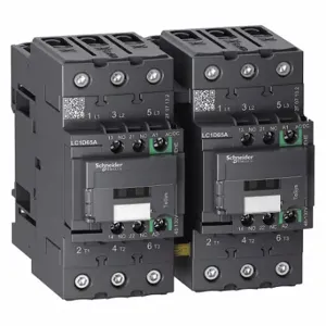 SCHNEIDER ELECTRIC LC2D65AEHE Iec Magnetic Contactor, 48 To 130 VAC/Dc Coil Volts, 1No/1Nc | CU2BQN 482Z78