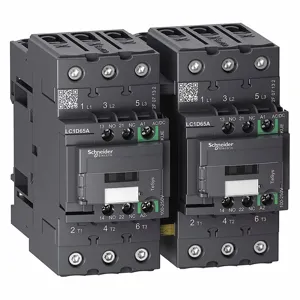 SCHNEIDER ELECTRIC LC2D65AKUE Iec Magnetic Contactor, 100 To 250 VAC/Dc Coil Volts, 1No/1Nc | CU2BME 482Z79