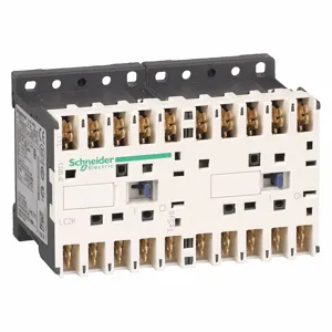 SCHNEIDER ELECTRIC LC2K09107B7 Iec Magnetic Contactor, 24 VAC Coil Volts, 9 A | CU2BPM 48N738