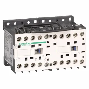 SCHNEIDER ELECTRIC LC2K0910B7 Iec Magnetic Contactor, 24 VAC Coil Volts, 9 A | CU2BPL 48N739