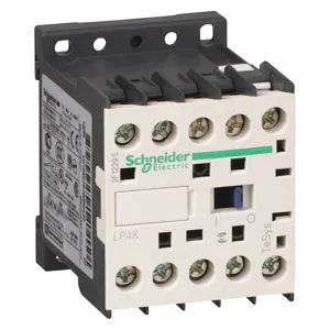 SCHNEIDER ELECTRIC LP4K0601BW3 Iec Magnetic Contactor, 24 V Dc Coil Volts, 6 A | CU2BQC 48N757