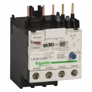 SCHNEIDER ELECTRIC LR2K0321 Bimetallic Overload Relay 575Vac 14A Iec | CU2CKQ 48P927