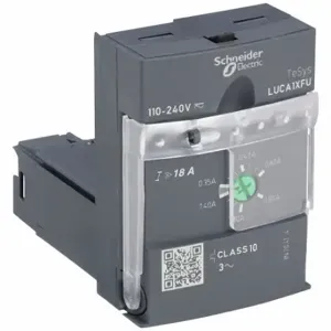 SCHNEIDER ELECTRIC LUCA1XFU Stdcntrlunitcl103Ph 0314A 110240Vac, 0.35 to 1.4A, 10, 3 Poles, Thermal | CU2CRV 48P466