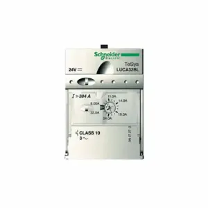 SCHNEIDER ELECTRIC LUCA32BL Stdcntrlunitcl103Ph 832A 24Vdc, 8 to 32A, 10, 3 Poles, Thermal | CU2CTC 48P491