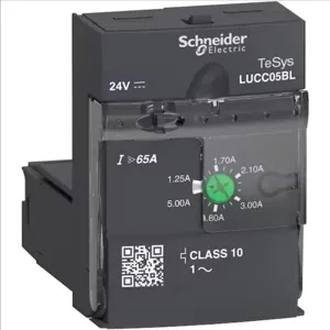 SCHNEIDER ELECTRIC LUCC05BL Advcntrlunitcl101Ph 1255A 24Vdc | CV4KRJ 48P485