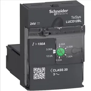 SCHNEIDER ELECTRIC LUCD12BL Advcntrlunitcl203Ph 312A 24Vdc | CV4KRT 48P496