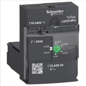 SCHNEIDER ELECTRIC LUCD18FU Advcntrlunitcl203Ph 4518A 110240Vac | CV4KRU 48P468