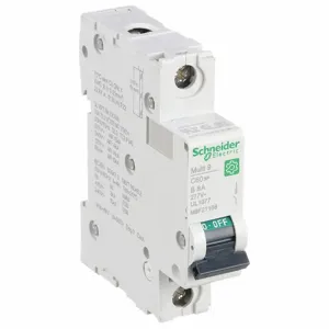 SCHNEIDER ELECTRIC M9F21108 Iec Supplementary Protector, 8A, Rating 240/415VAC, Rating 60VDC | CH6QCQ 482K33