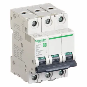 SCHNEIDER ELECTRIC M9F21308 Iec Supplementary Protector, 8A, Rating 240/415/440VAC | CH6QDT 482K64