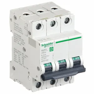 SCHNEIDER ELECTRIC M9F21320 Iec Supplementary Protector, 20A, Rating 240/415/440VAC | CH6QDX 482K68