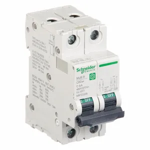 SCHNEIDER ELECTRIC M9F22208 Iec Supplementary Protector, 8A, Rating 240/415/440VAC | CH6QFB 482L13