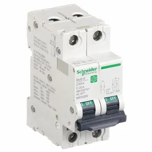 SCHNEIDER ELECTRIC M9F22220 Iec Supplementary Protector, 20A, Rating 240/415/440VAC | CH6QFE 482L17