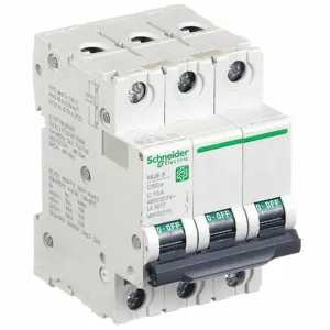 SCHNEIDER ELECTRIC M9F22310 Iec Supplementary Protector, 10A, Rating 240/415/440VAC | CH6QFN 482L27