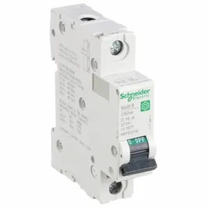 SCHNEIDER ELECTRIC M9F23116 Iec Supplementary Protector, 16A, Rating 240/415VAC, Rating 60VDC | CH6QGH 482L59