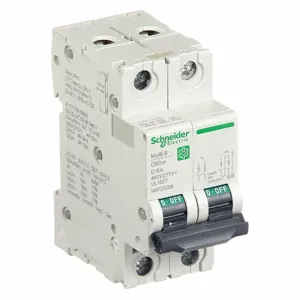 SCHNEIDER ELECTRIC M9F23206 Iec Supplementary Protector, 6A, Rating 240/415/440VAC | CH6QGT 482L73