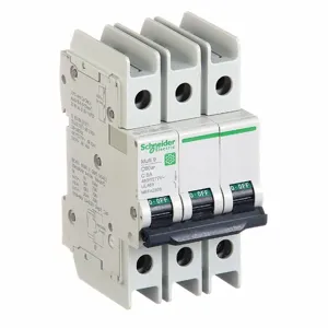 SCHNEIDER ELECTRIC M9F42308 Iec Miniature Circuit Breaker, 8A, Curve Type C, Rating 240/277/480VAC | CH6QKB 482M53