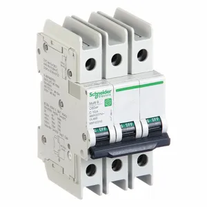 SCHNEIDER ELECTRIC M9F42310 Miniature Circuit Breaker, 10A, C Curve Type, 240/277/480VAC Voltage Rating | CH6QKC 482M54