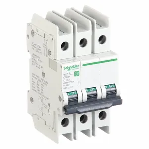 SCHNEIDER ELECTRIC M9F42315 Iec Miniature Circuit Breaker, 15A, Curve Type C, Rating 240/277/480VAC | CH6QKD 482M55